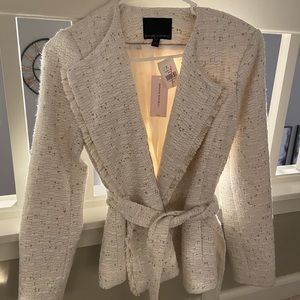 Banana Republic tweed coat